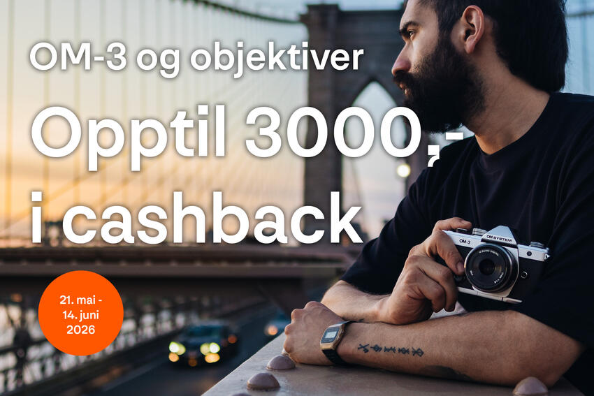 OM System cashback-kampanje
